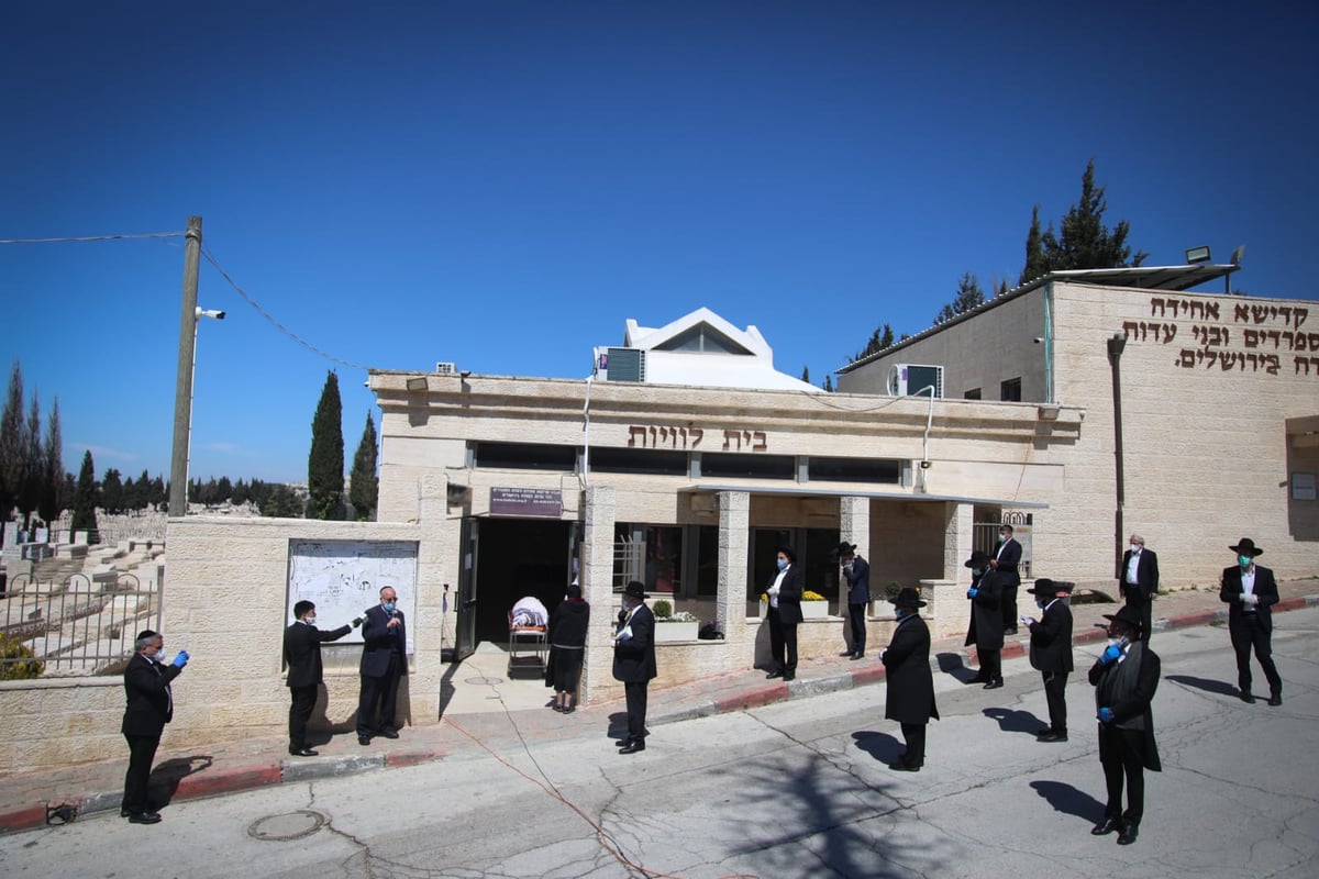 הלוויית הראשל"צ רבי אליהו בקשי דורון זצ"ל; כל ההספדים