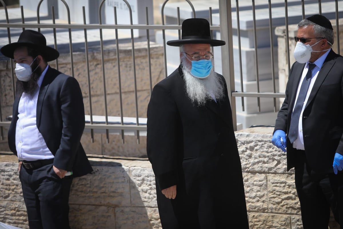 הלוויית הראשל"צ רבי אליהו בקשי דורון זצ"ל; כל ההספדים