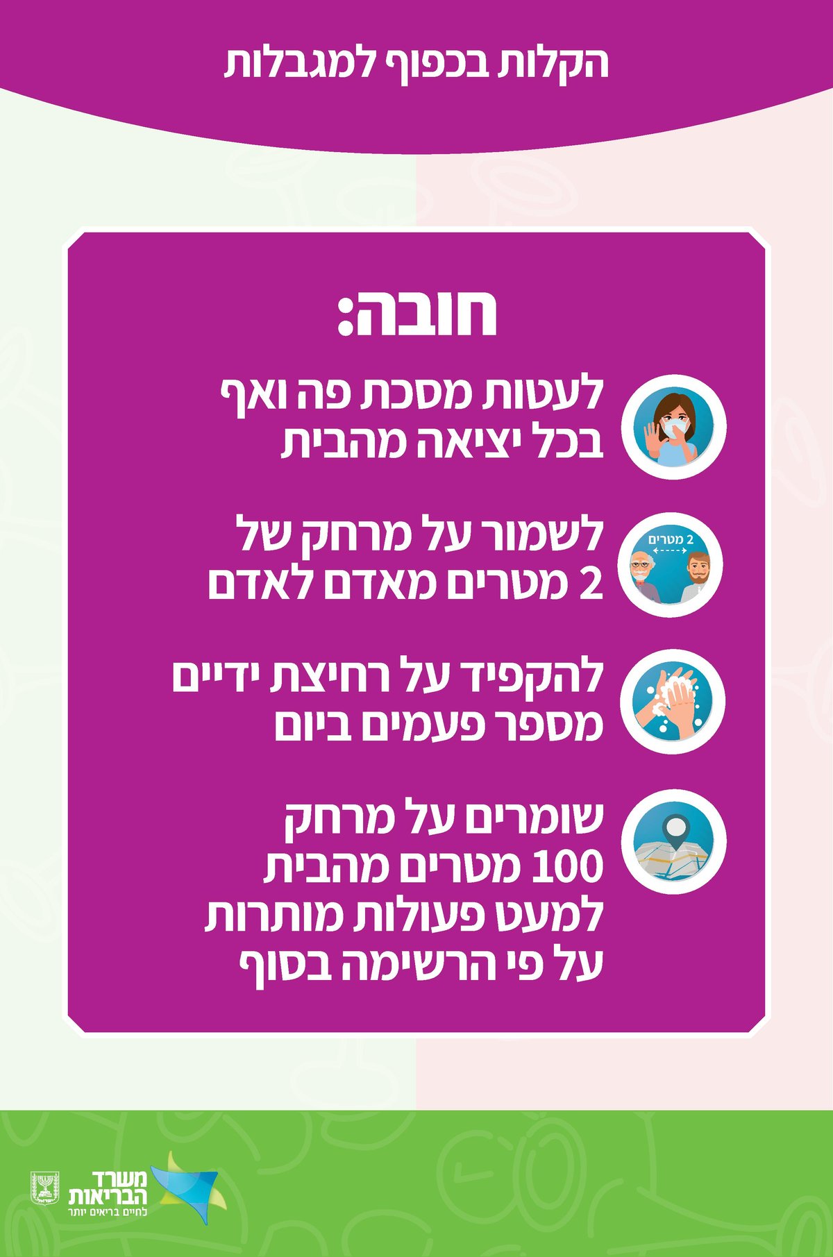 נתניהו הודיע על שורת הקלות: מותר להתפלל במניין, בחוץ