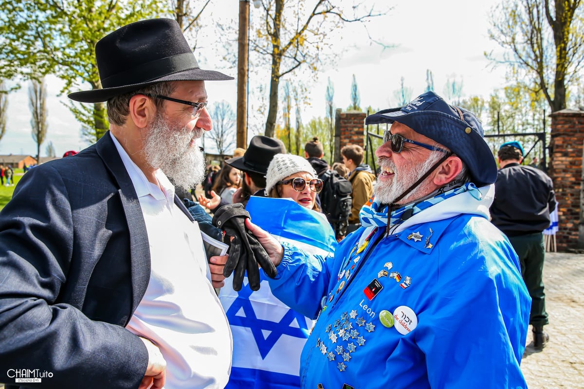 השקט שב'מצעד החיים' // הצלם חיים טויטו