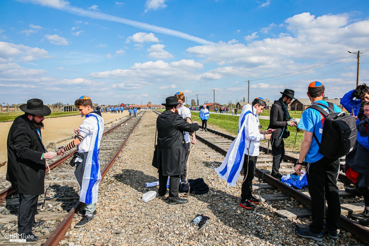 השקט שב'מצעד החיים' // הצלם חיים טויטו