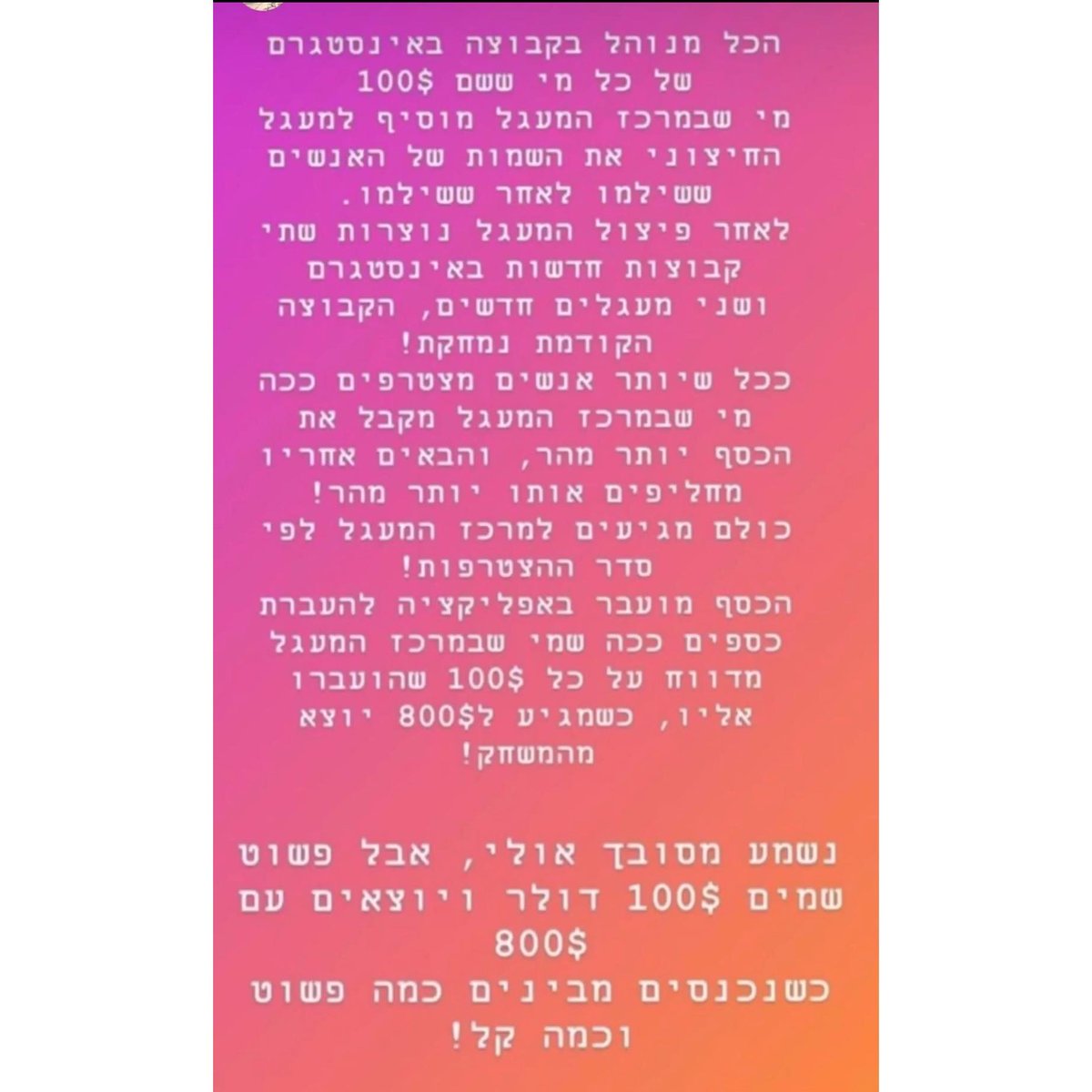 המשחק שמבטיח כסף קל ומפיל חרדים באינסטגרם