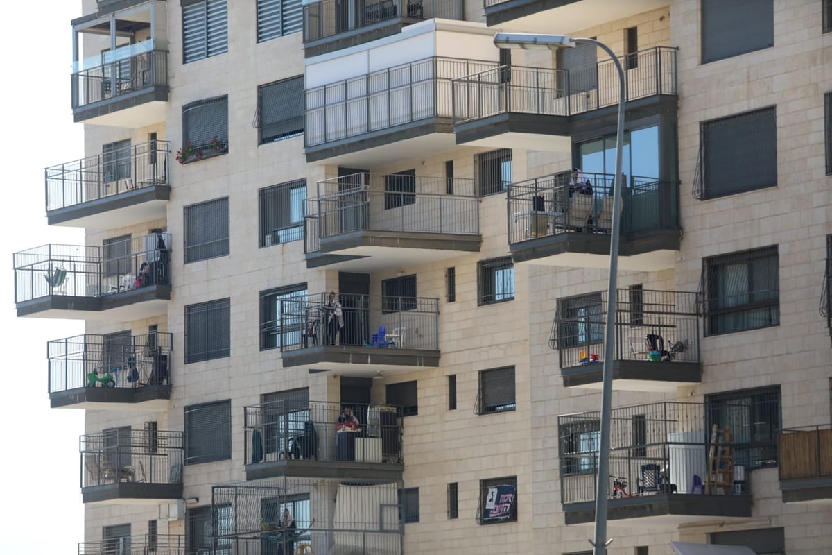 כך נראתה שחרית בקרית בעלזא שבהסגר