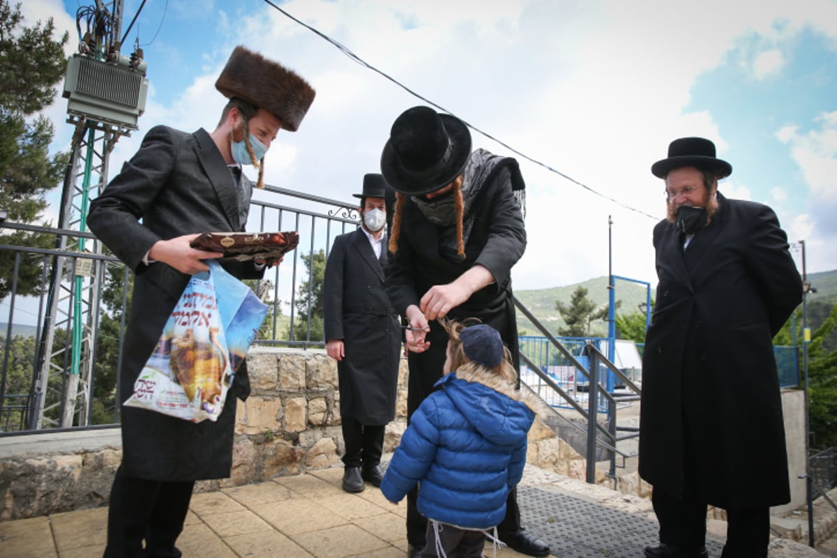 ערב ל"ג בעומר: 'חלאקה' ותפילות בקבר רשב"י הנעול