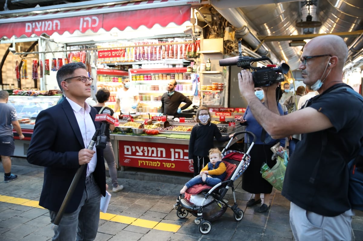 חוזרים לשגרה גם בשוק מחנה יהודה • גלריה