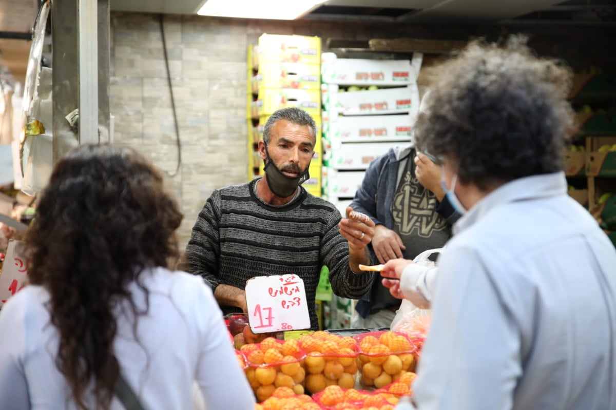 חוזרים לשגרה גם בשוק מחנה יהודה • גלריה