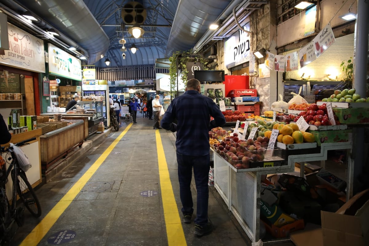 חוזרים לשגרה גם בשוק מחנה יהודה • גלריה