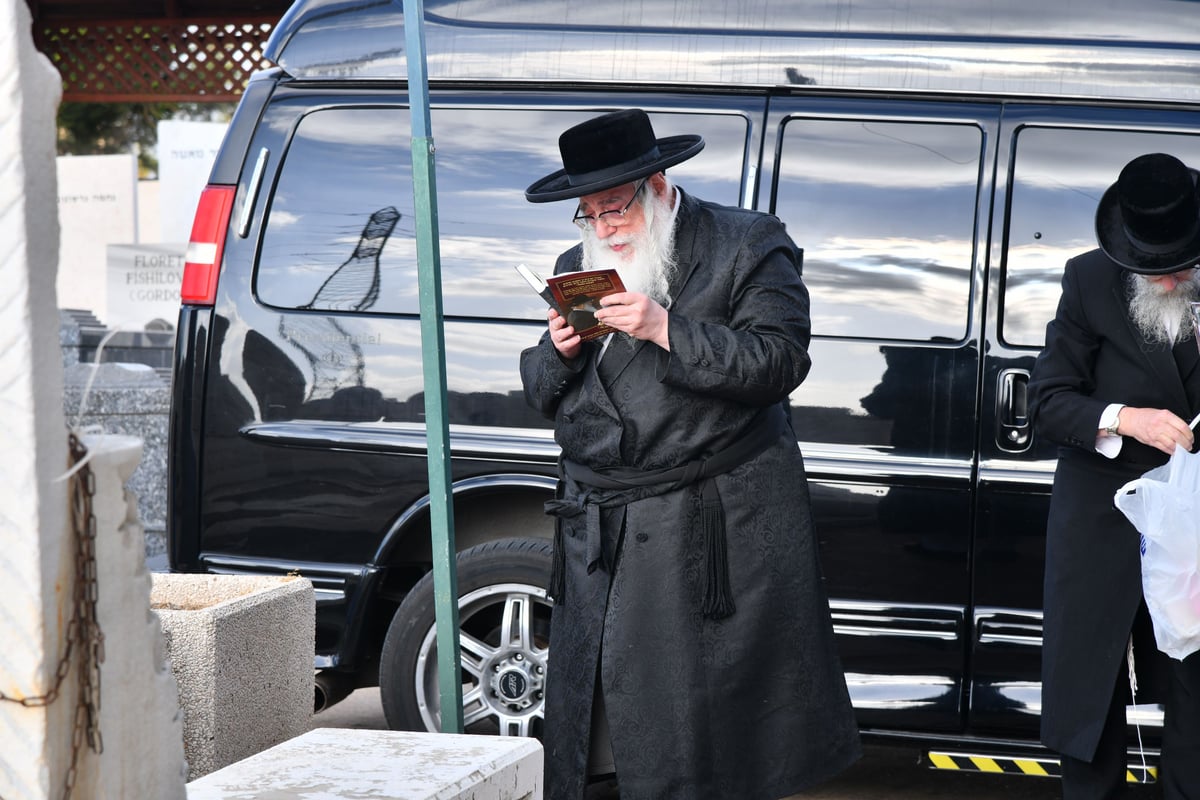 בצאנז ציינו 30 להסתלקות הרבנית ע"ה והקימו מצבה