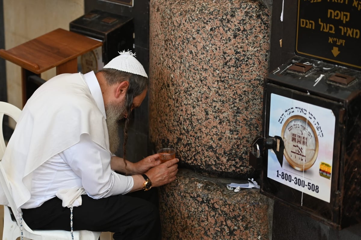 במתכונת מצומצמת: הגר"ש ארוש אצל 'רבי מאיר בעל הנס'