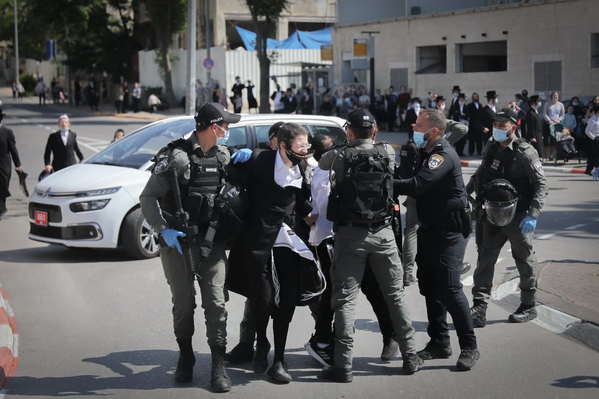 ילדים והוריהם הפגינו: "רוצים לעלות למירון"