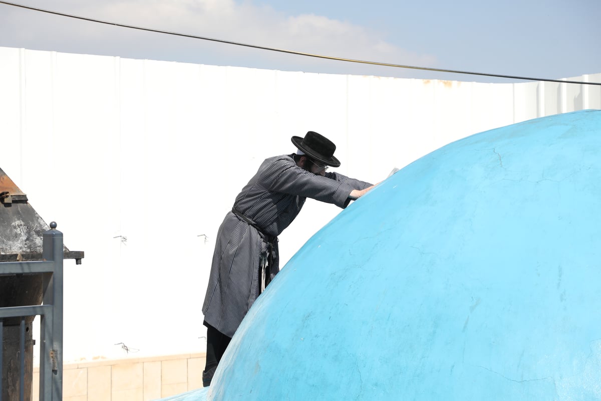 כך נראה ציון הרשב"י שעות לפני ההילולא