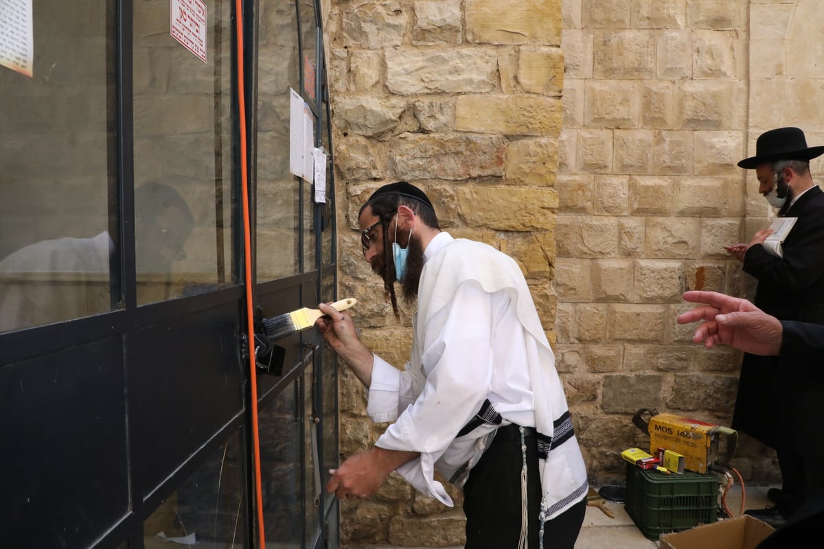 כך נראה ציון הרשב"י שעות לפני ההילולא