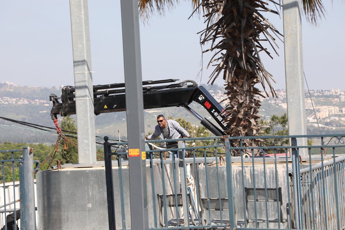 כך נראה ציון הרשב"י שעות לפני ההילולא