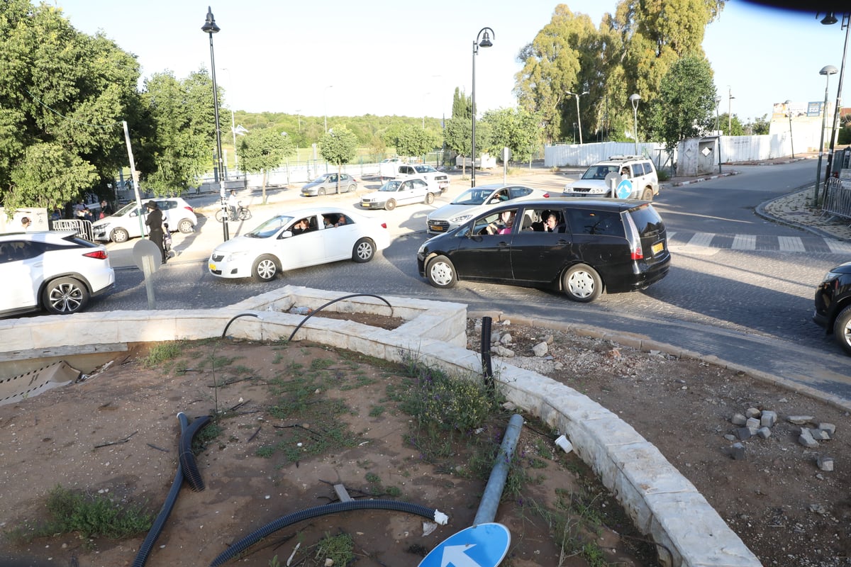 כך נראה ציון הרשב"י שעות לפני ההילולא