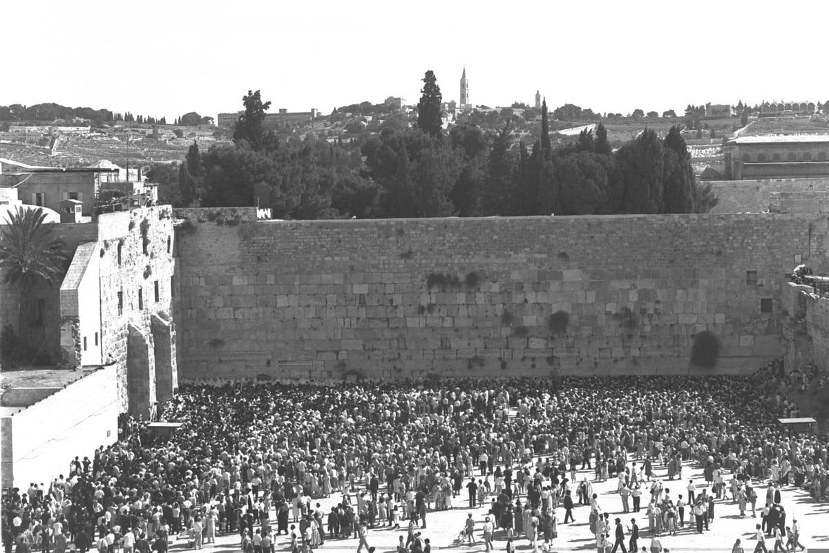 הכותל המערבי, 1974