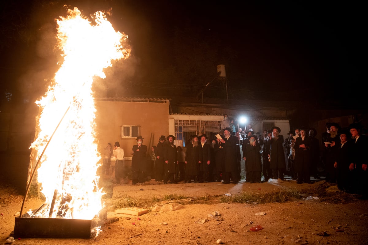 כך הדליקו מדורות ל"ג בעומר במאה שערים