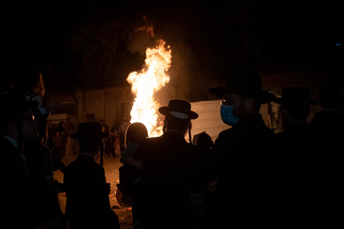 כך הדליקו מדורות ל"ג בעומר במאה שערים