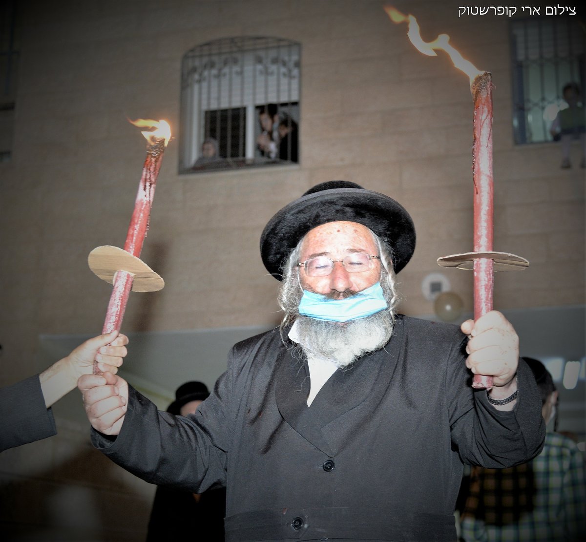 בחצרות ובחניונים: כך חגגו את הילולת רשב"י בביתר עילית