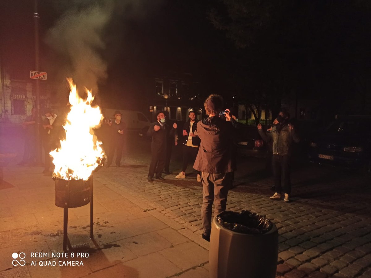 שחקן הכדורגל רקד לכבוד התנא האלוקי