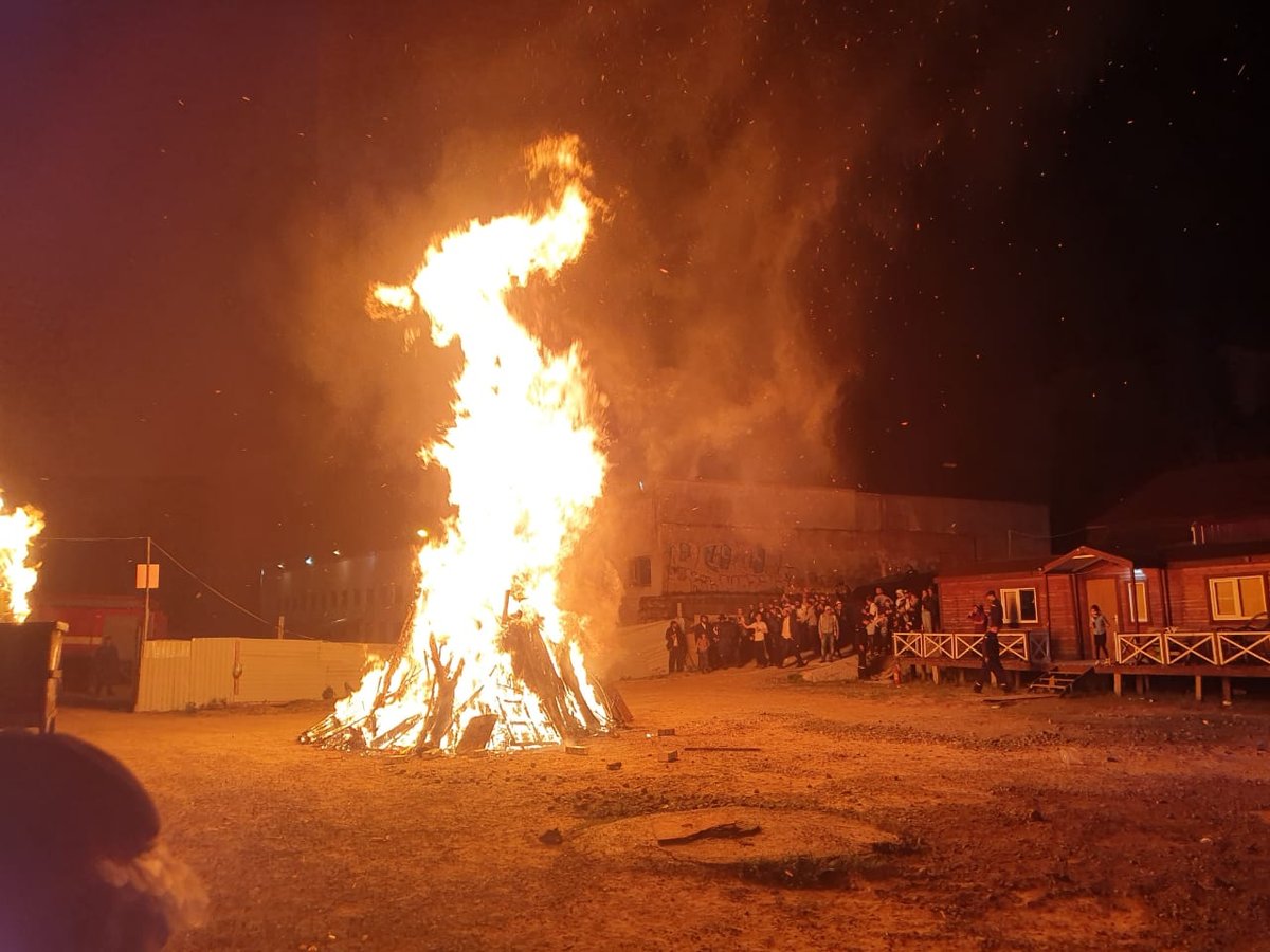 צפו: באומן ציינו את הילולת רבי שמעון בר יוחאי