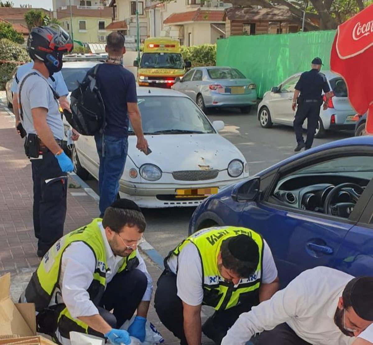 אדם מצא את מותו בתוך רכב שלהט מחום