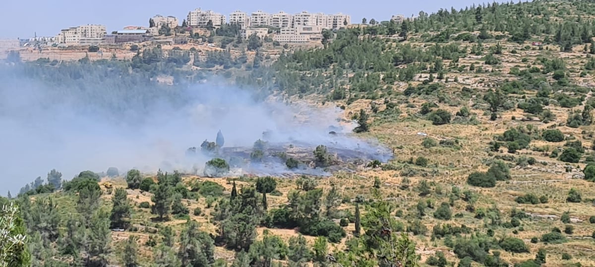 תיעוד: המאמצים מהאוויר לכיבוי השריפות