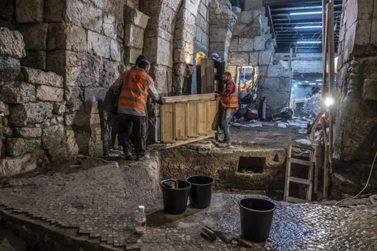 מימי בית שני: מערכת תת קרקעית ליד הכותל