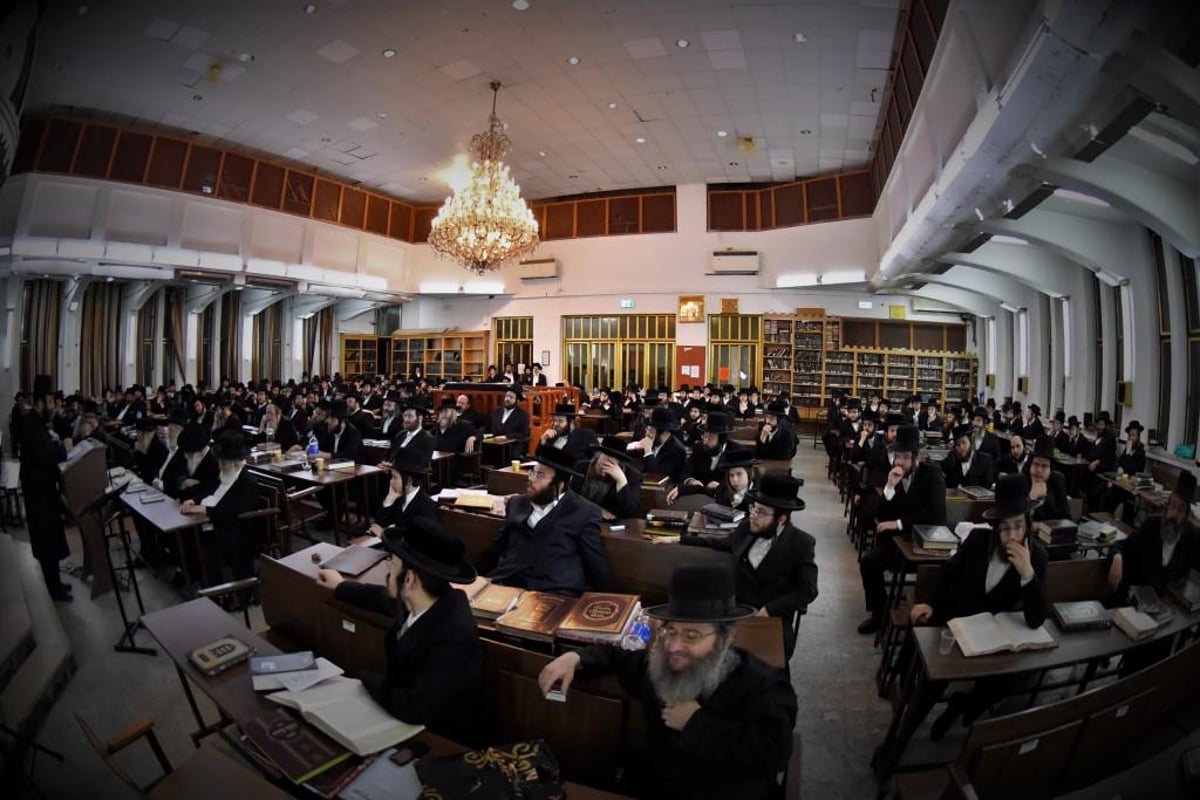 בסאטמר בני ברק ערכו מעמד הכנה לחג השבועות