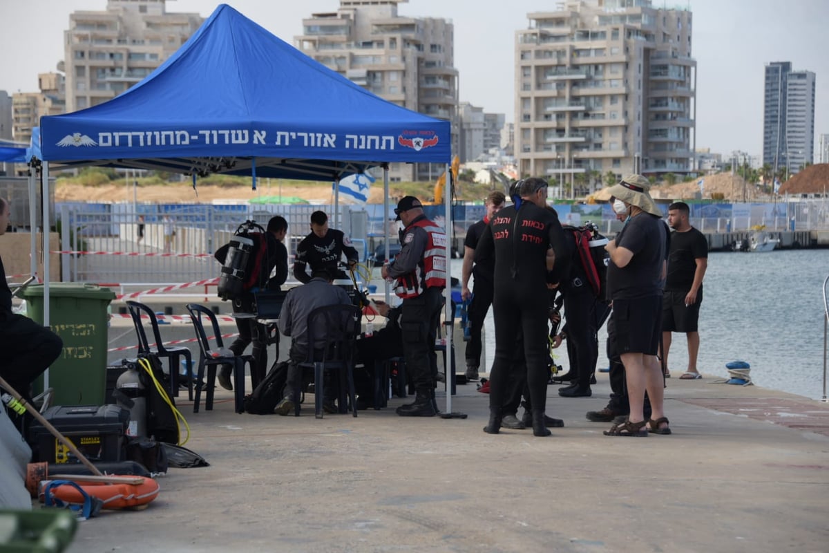 יומיים אחרי: גופת הנער שטבע בחוף הים באשדוד - אותרה