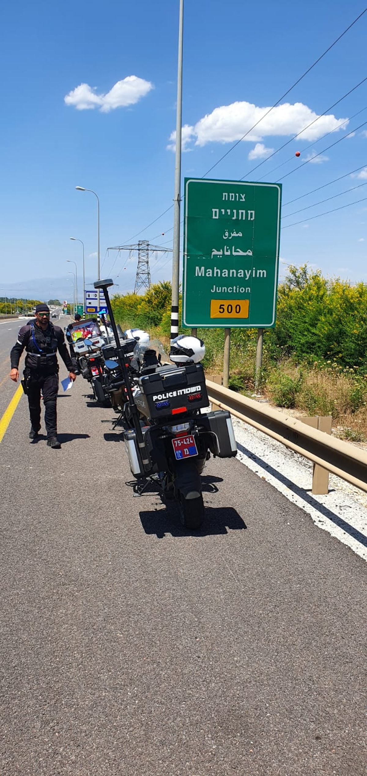 פעילות מוגברת: 40 דו"חות לרוכבי אופנועים