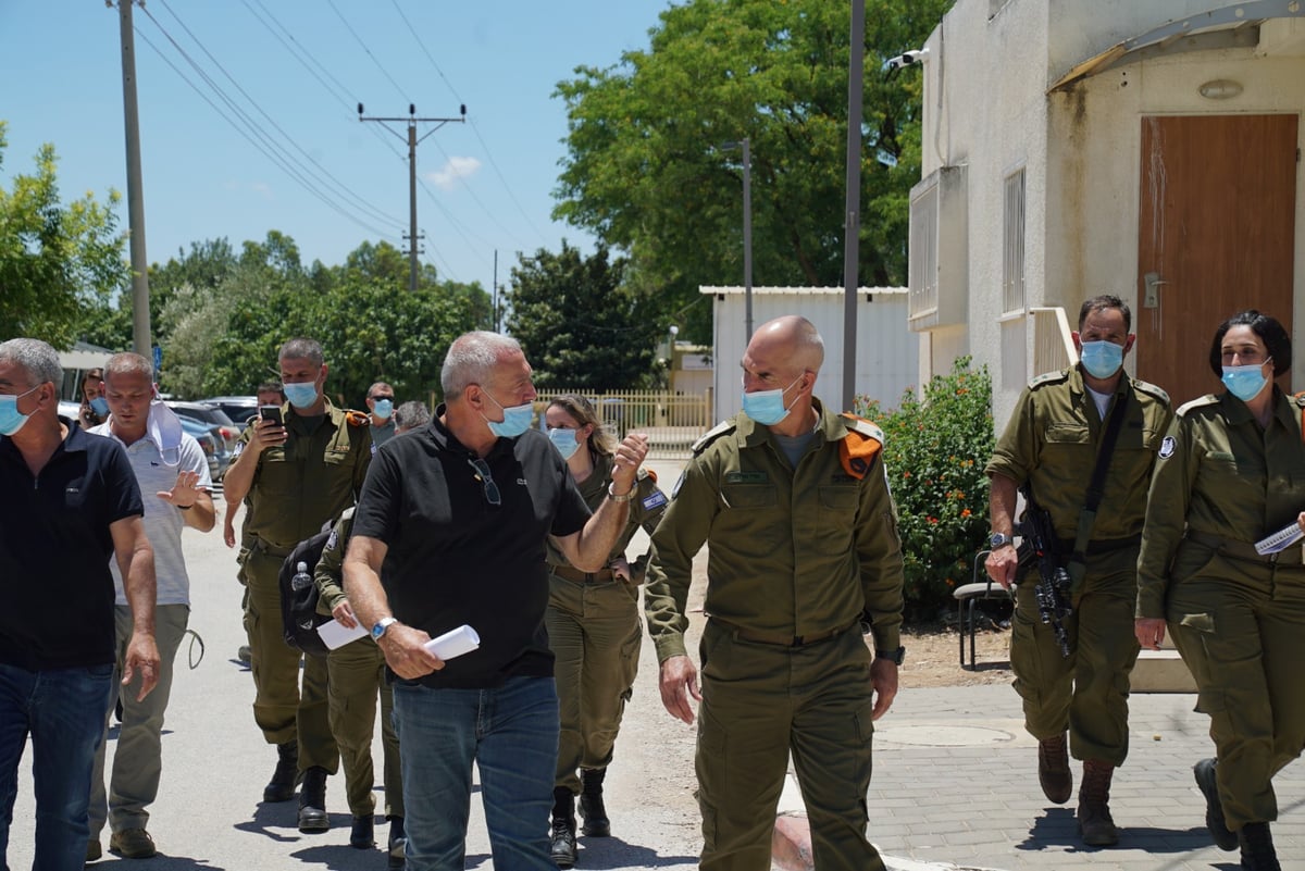 צפו: בצה"ל סיירו כדי לבדוק 'מוכנות קורונה'