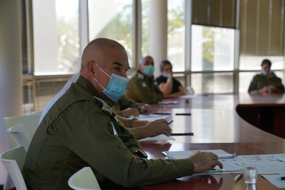 צפו: בצה"ל סיירו כדי לבדוק 'מוכנות קורונה'