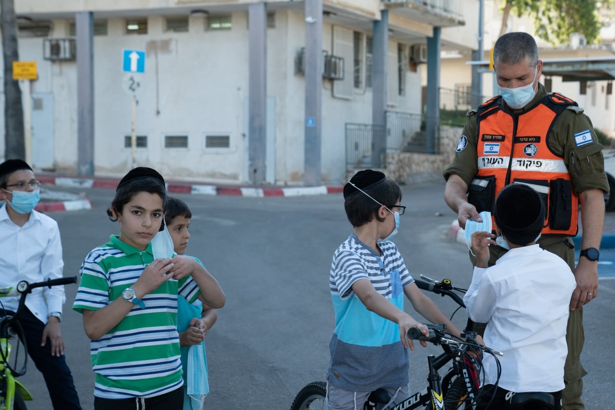 צפו: בצה"ל סיירו כדי לבדוק 'מוכנות קורונה'