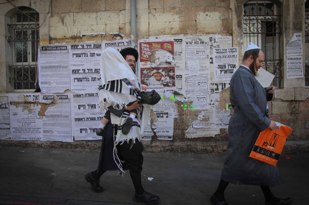 ילדי תולדות אהרן התחילו ללמוד א' ב' אצל האדמו"ר