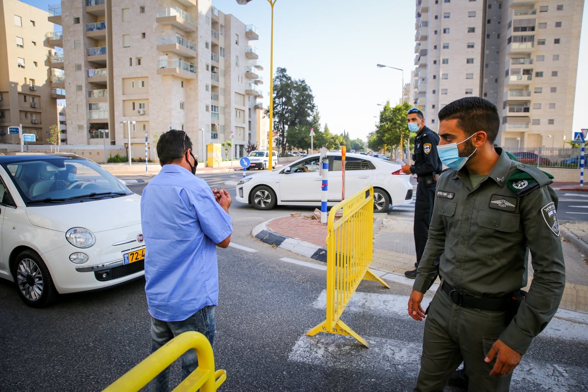 הסגר על השכונות באשדוד; כך זה נראה