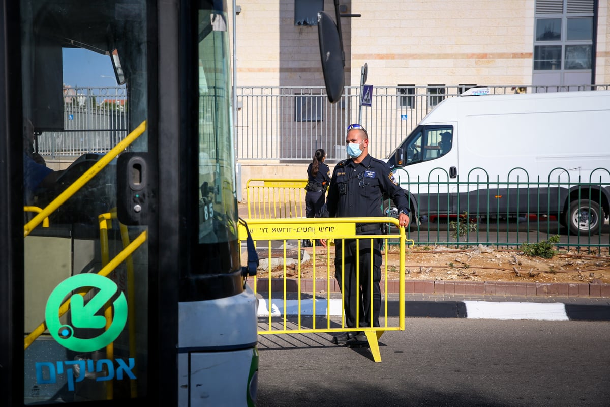 הסגר על השכונות באשדוד; כך זה נראה