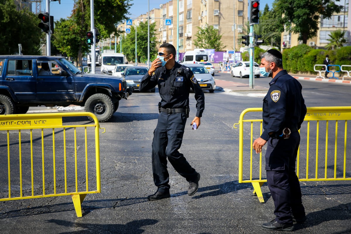 הסגר על השכונות באשדוד; כך זה נראה