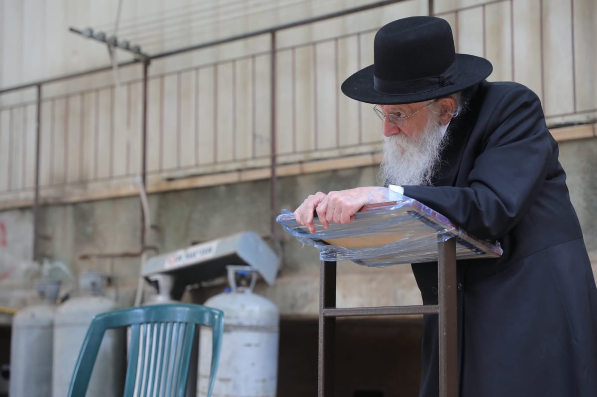 ה'חזונאישניקים' חזרו למנייני החצרות • צפו