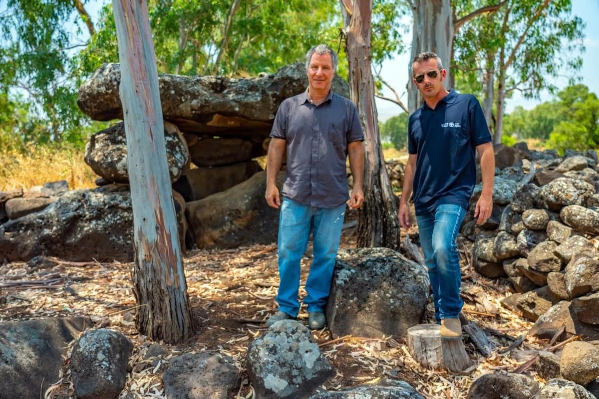 'דולמנים' פתחו צוהר לתרבות הבנאים • צפו