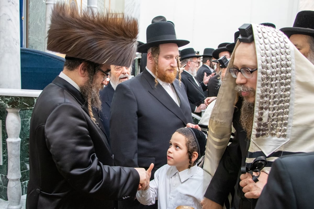 אב"ד סאטמר וויליאמסבורג ביקר בקהילת החסידות בלונדון