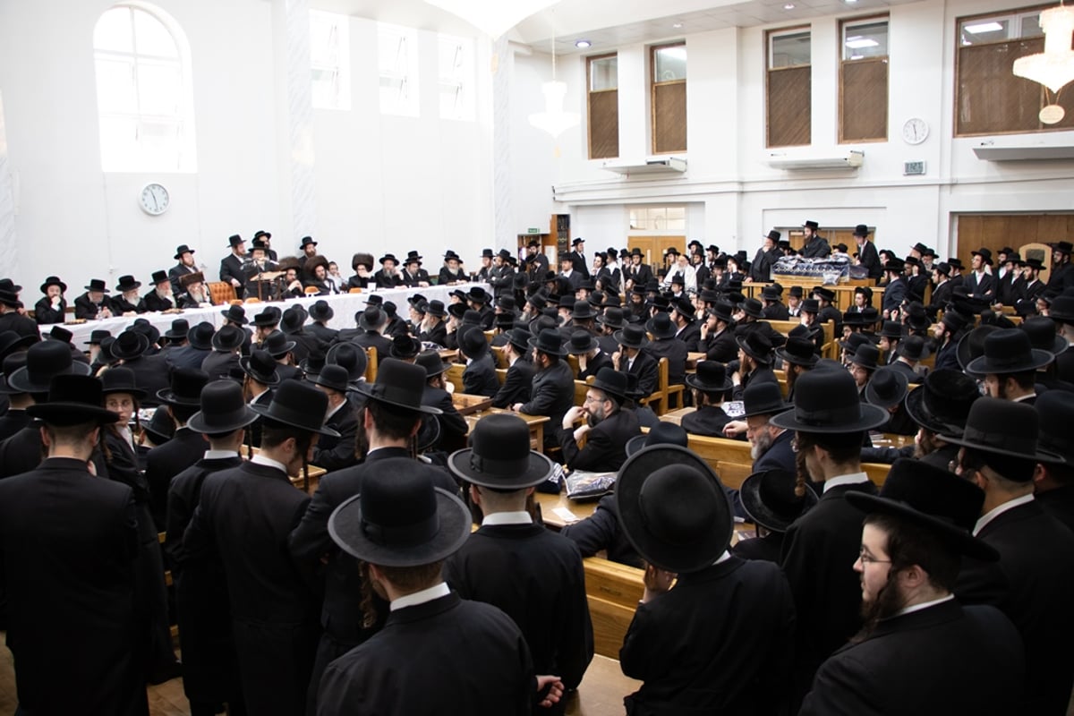 אב"ד סאטמר וויליאמסבורג ביקר בקהילת החסידות בלונדון