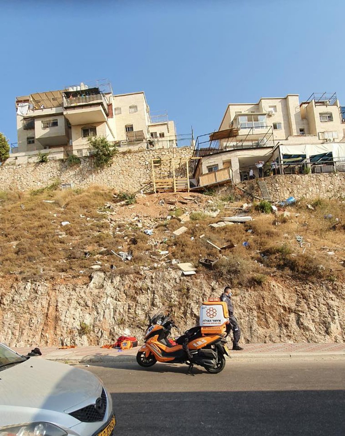 פצוע קשה מנפילה במדרון בעיר ביתר עילית