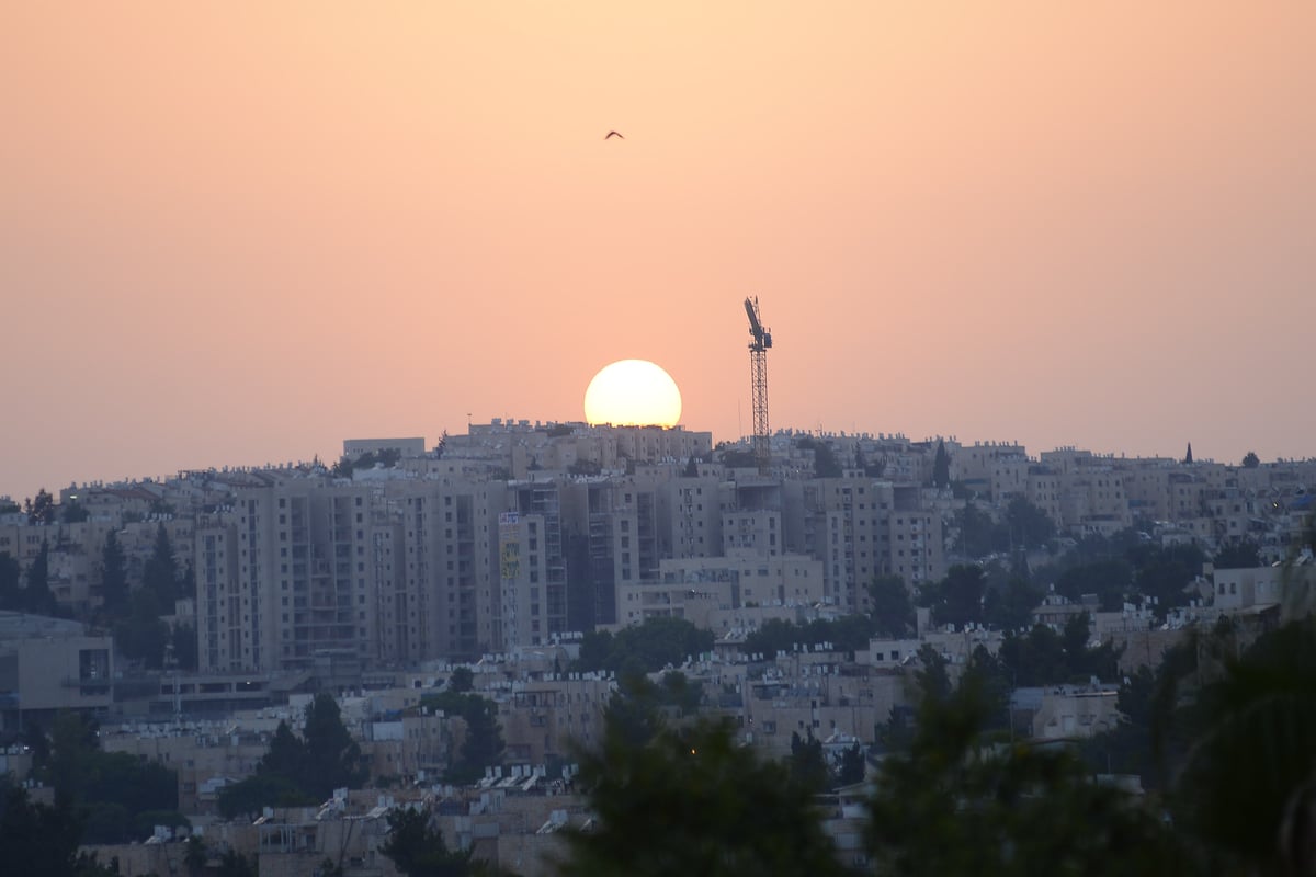 יום שרבי במיוחד בשכונת רמת שלמה • צפו