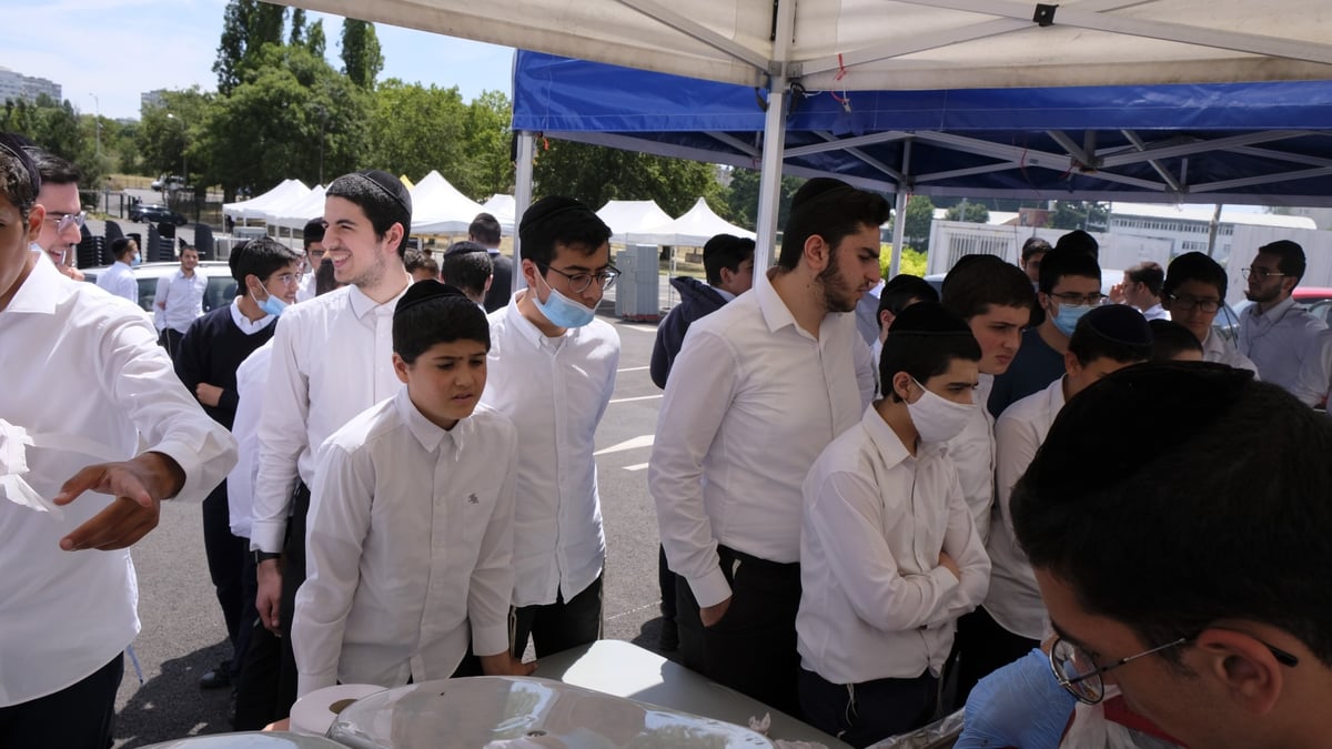 כשהישיבישערס בצרפת התכנסו ל'קעמפ חיזוק'