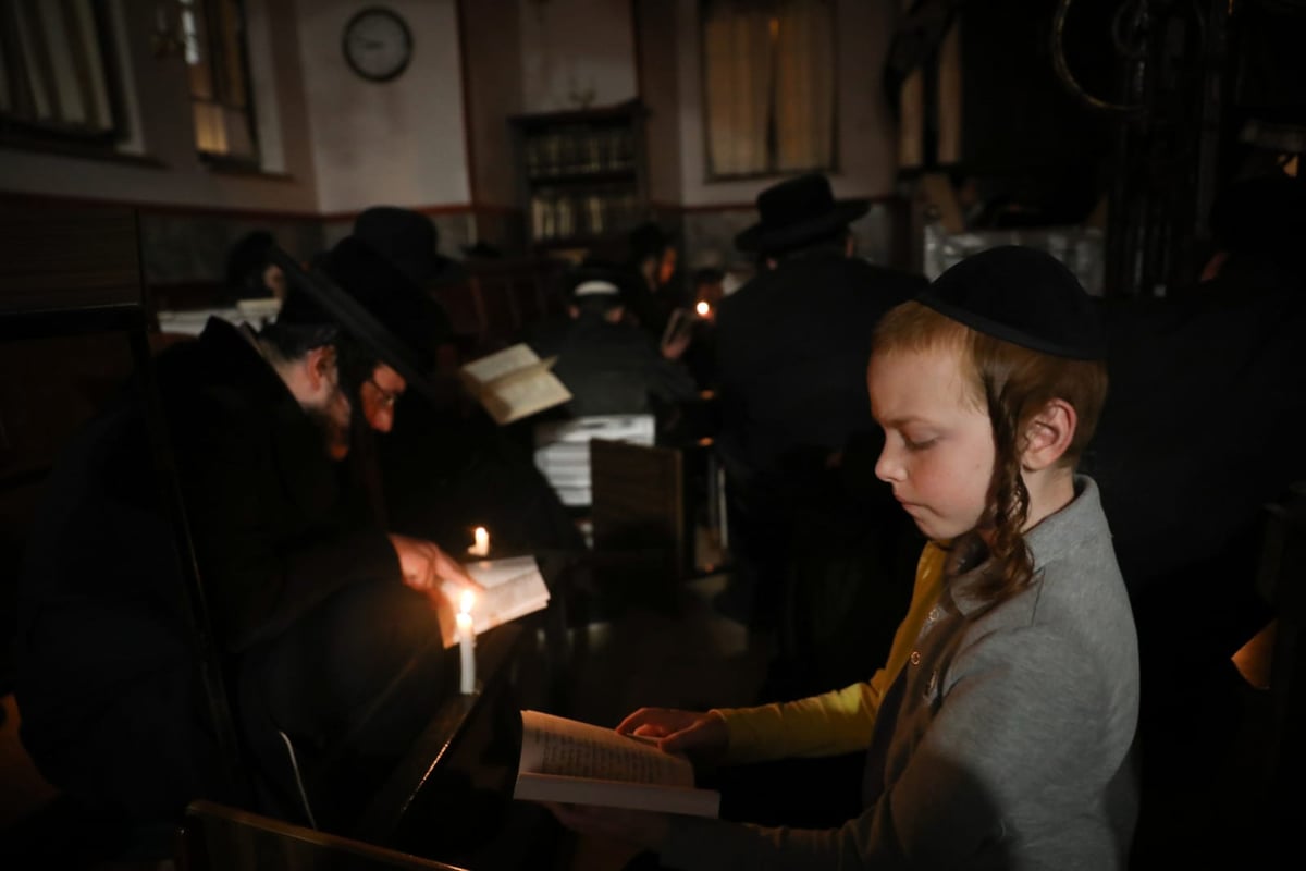 תיעוד: במאה שערים קוננו על חורבן הבית