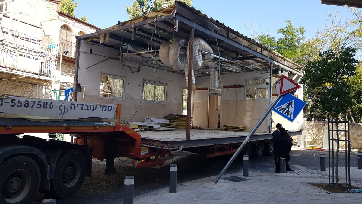 הקראוון של הגרי"ש אלישיב זצ"ל הועבר לרמת שלמה