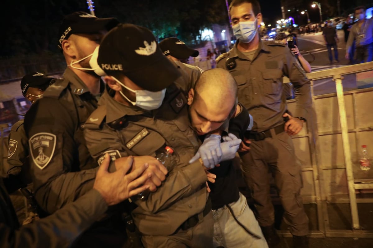 12 מפגינים נעצרו בירושלים; מכת"זית המשטרה לא פעלה