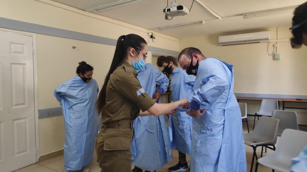 מילואים ובדיקות: מפקדת הקורונה של צה"ל