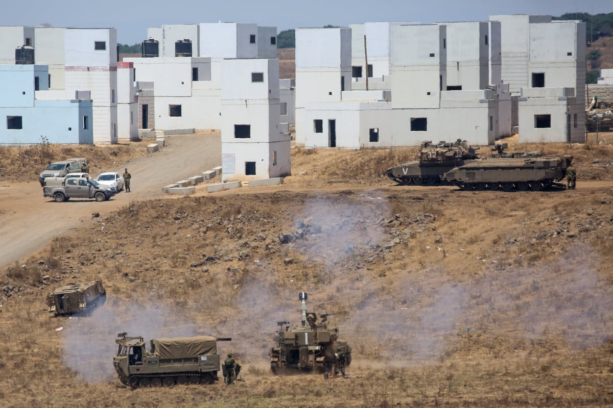 תיעוד מיוחד: חיילי צה"ל בתרגיל צבאי ברמת הגולן