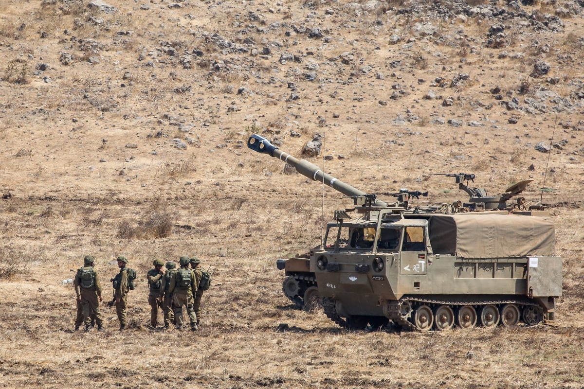 תיעוד מיוחד: חיילי צה"ל בתרגיל צבאי ברמת הגולן